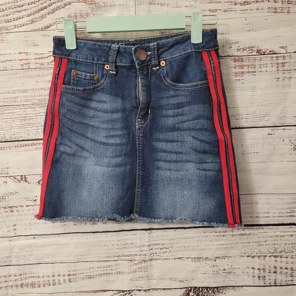 No boundary S3 Jean Skirt